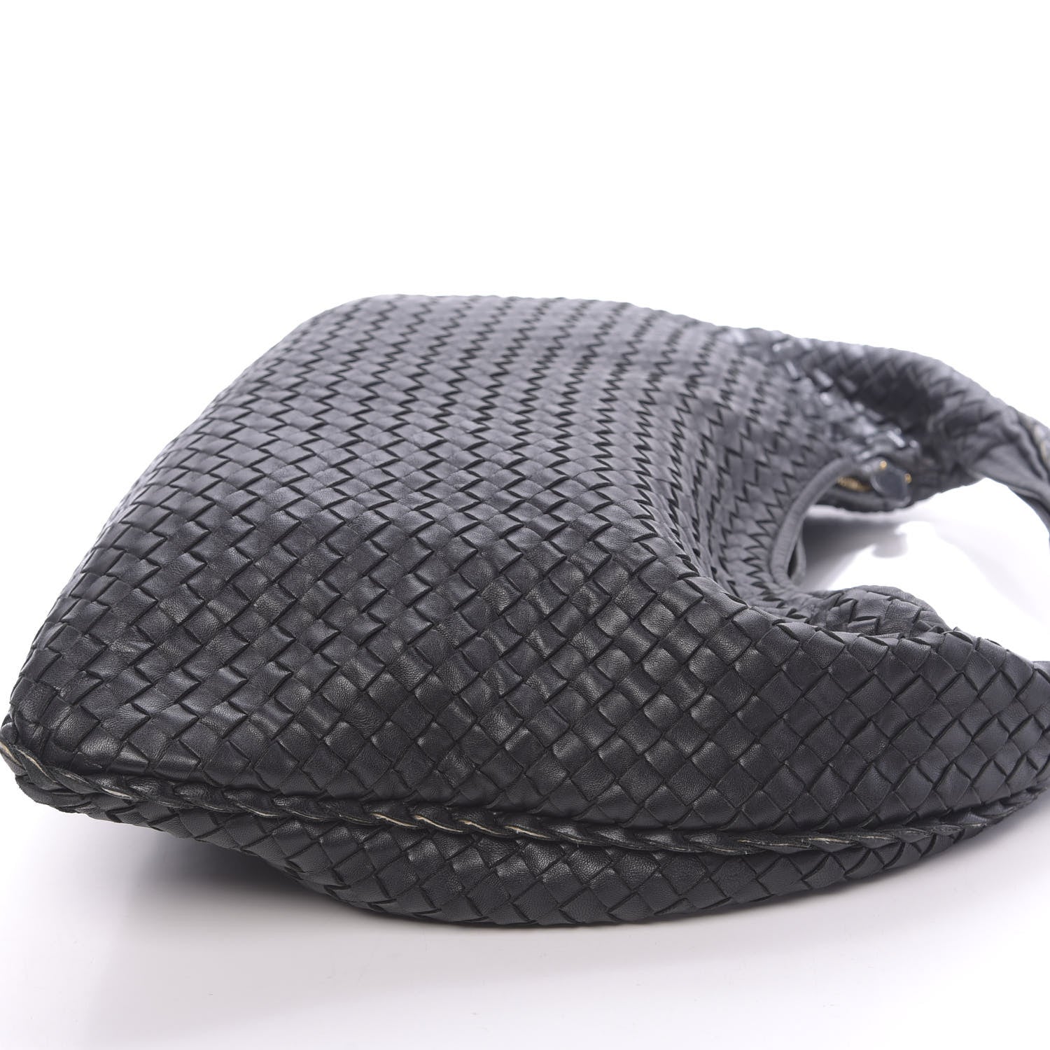 Bottega Veneta Nappa Intrecciato Large Veneta Hobo Black 13 of 14