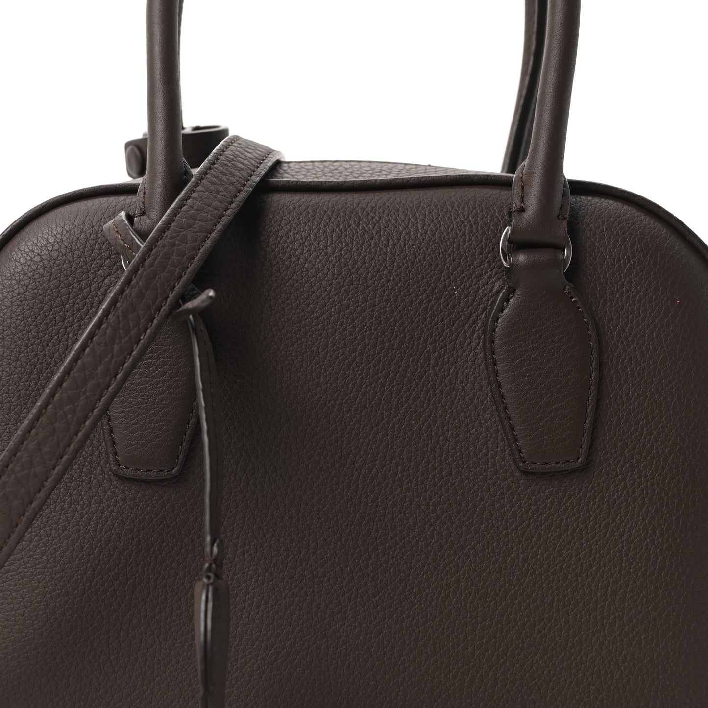 Matte Grained Calfskin India 10 Deep Brown