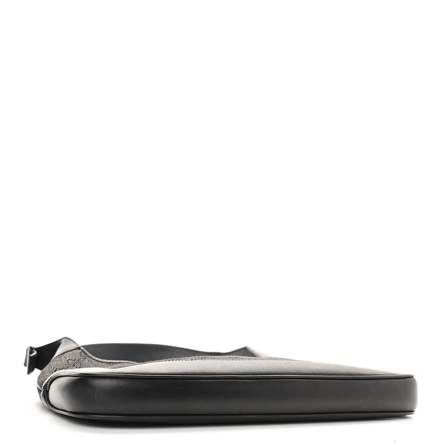 Denim Monogram Small Jackie O Hobo Black
