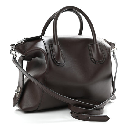 Givenchy Smooth Calfskin Small Soft Antigona Dark Brown 3 of 10