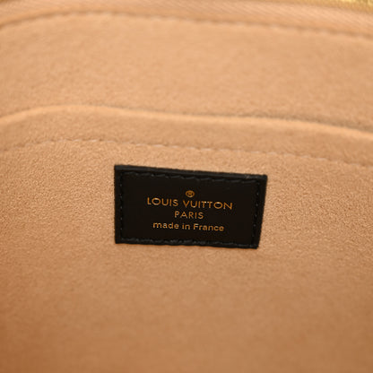 Louis Vuitton Calfskin Monogram On My Side MM Laurier Green Toffee Latte Beige 7 of 9