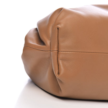 Bottega Veneta Smooth Butter Calf The Pouch Oversized Clutch Cammello 9 of 10