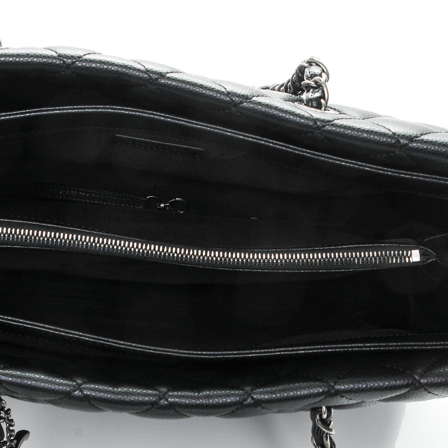 Chanel Caviar Quilted City Shopping Tote Black 5 of 7