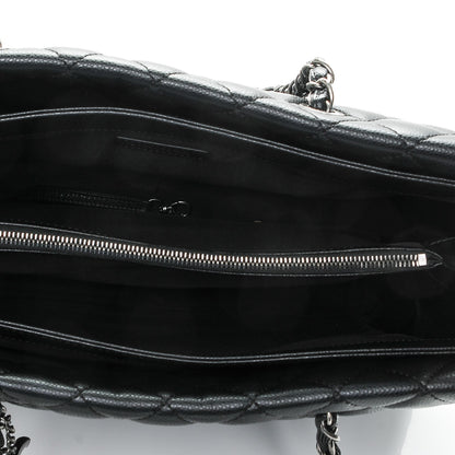 Chanel Caviar Quilted City Shopping Tote Black 5 of 7