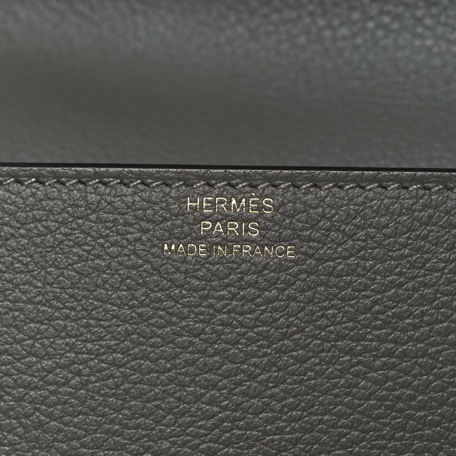 Hermes Evercolor Roulis Slim Wallet Gris Meyer 7 of 9