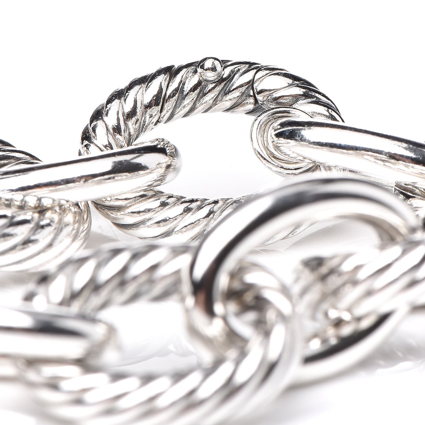 Sterling Silver 17mm Extra Large Oval Link Bracelet