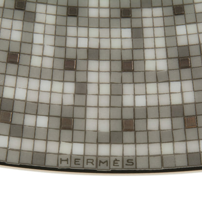 Hermes Porcelain Mosaique au 24 Platine Tart Platter 4 of 7
