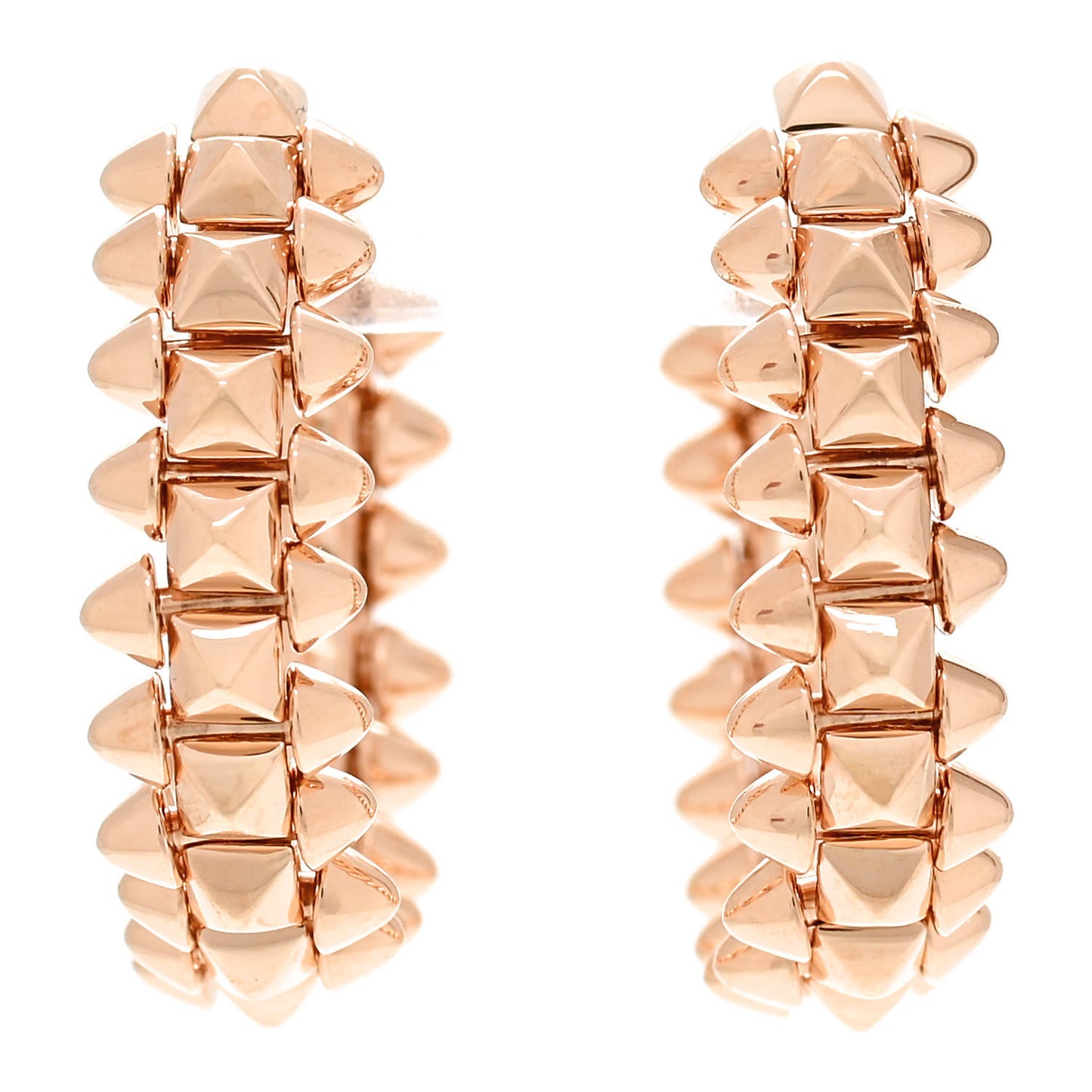 18K Pink Gold Small Clash de Cartier Earrings