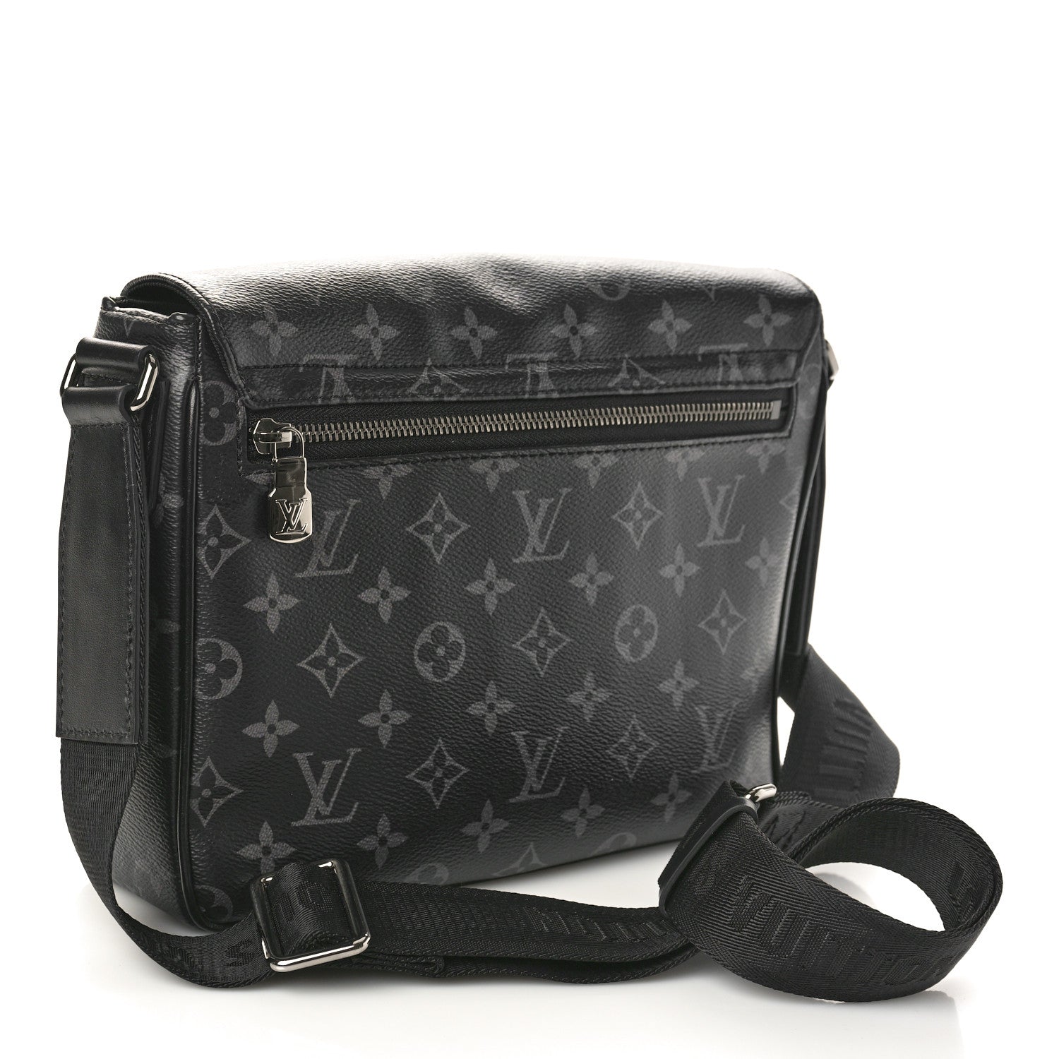 Louis Vuitton Monogram Eclipse District PM Black 3 of 9