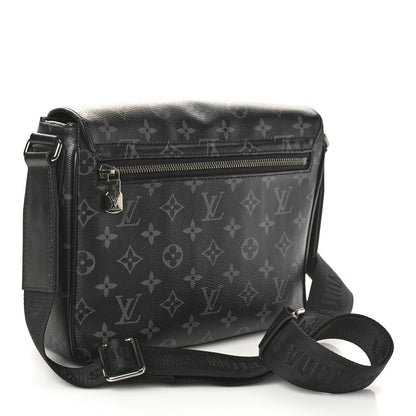 Louis Vuitton Monogram Eclipse District PM Black 3 of 9