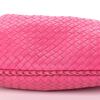 Bottega Veneta Nappa Intrecciato Medium Veneta Hobo Rosa Shock 15 of 15