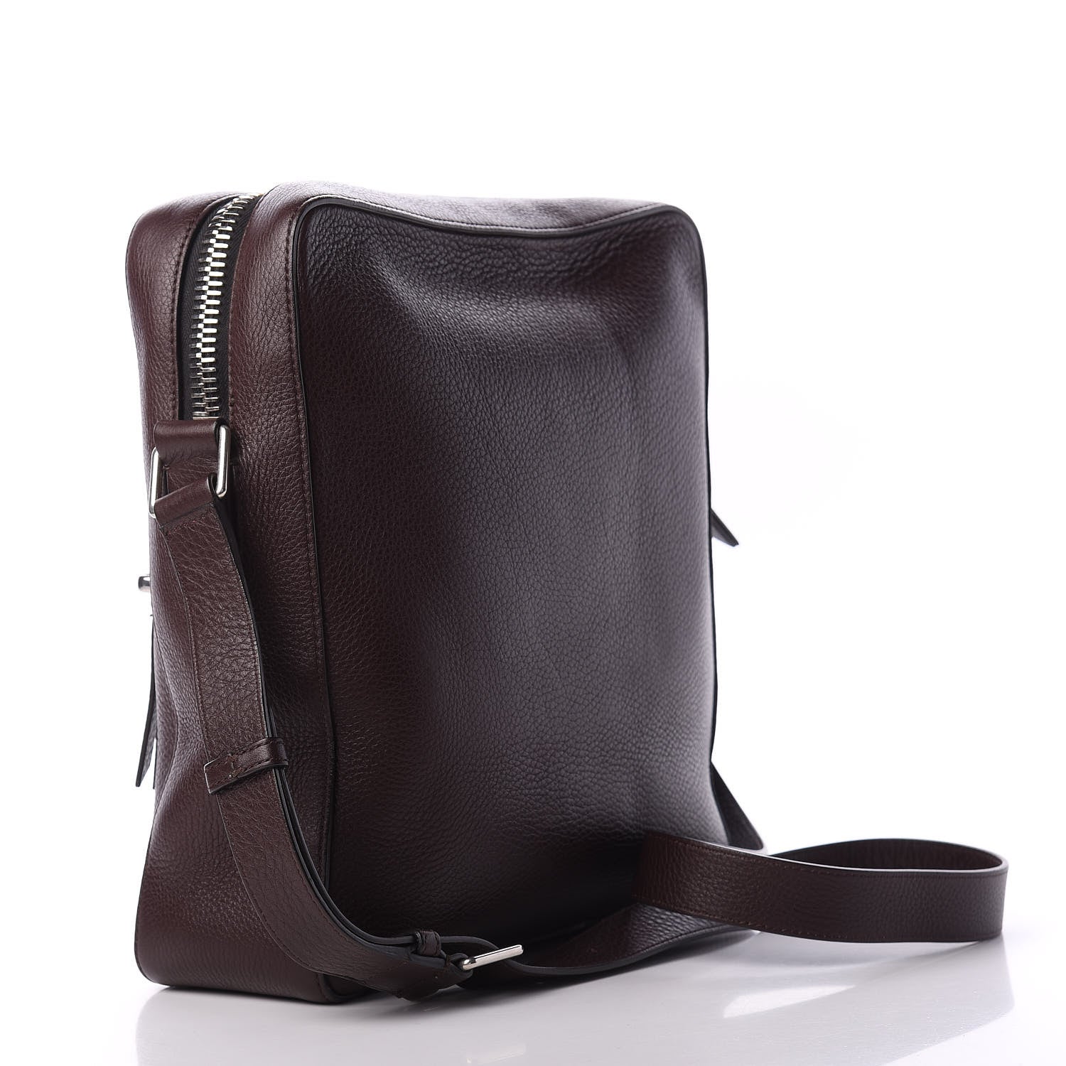 Mulberry Grained Calfskin Small Kenrick Reporter Chocolate 3 of 27