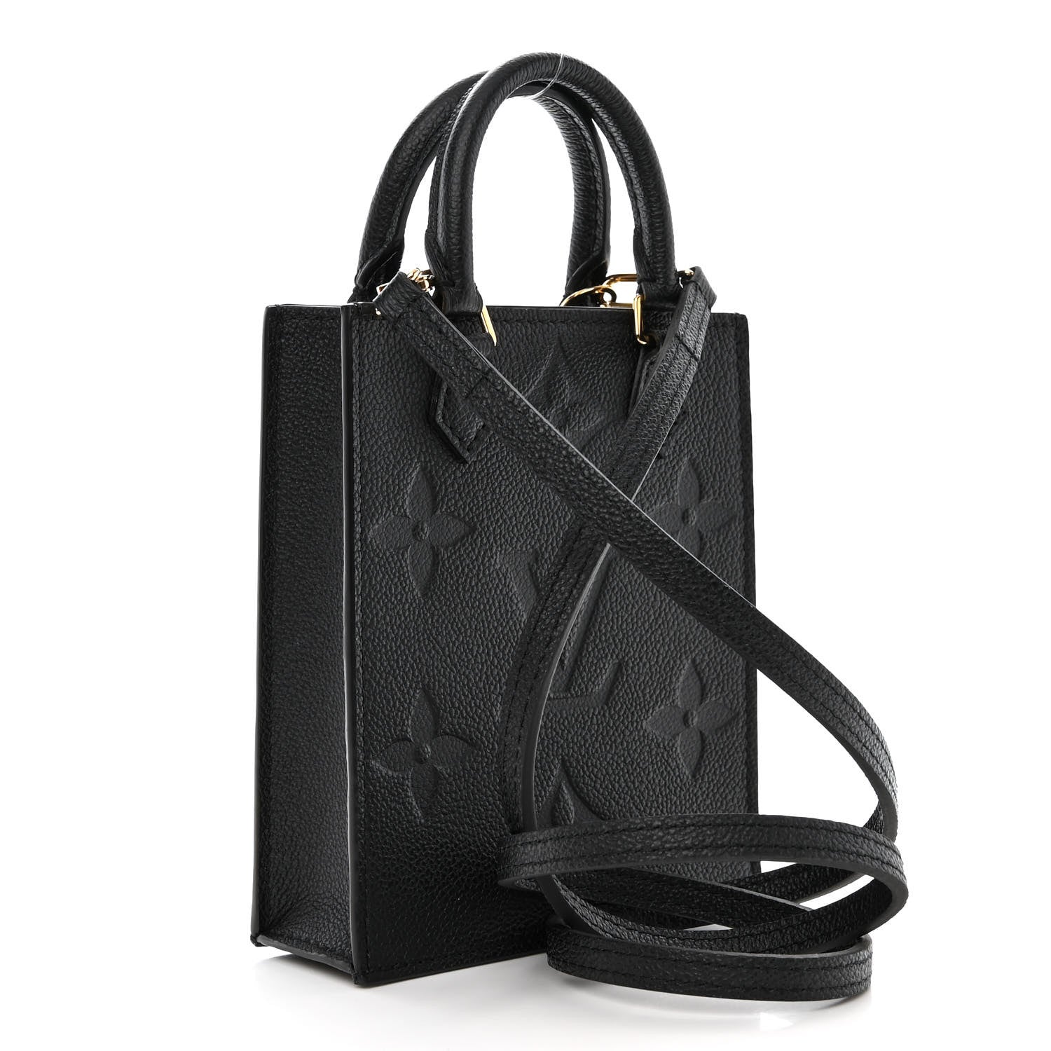 Louis Vuitton Empreinte Monogram Giant Petit Sac Plat Black 3 of 9