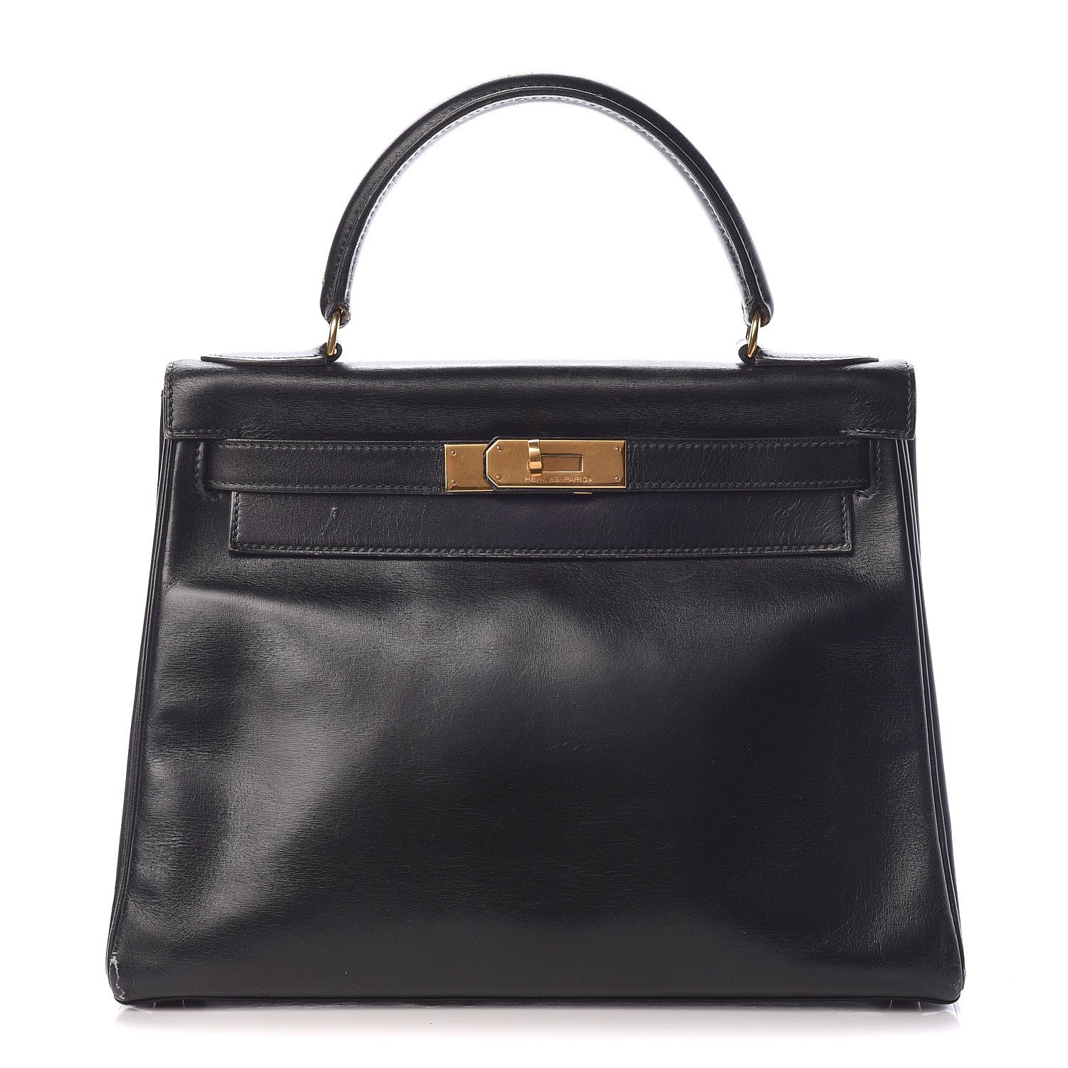 Hermes Box Kelly Retourne 28 Black 1 of 24