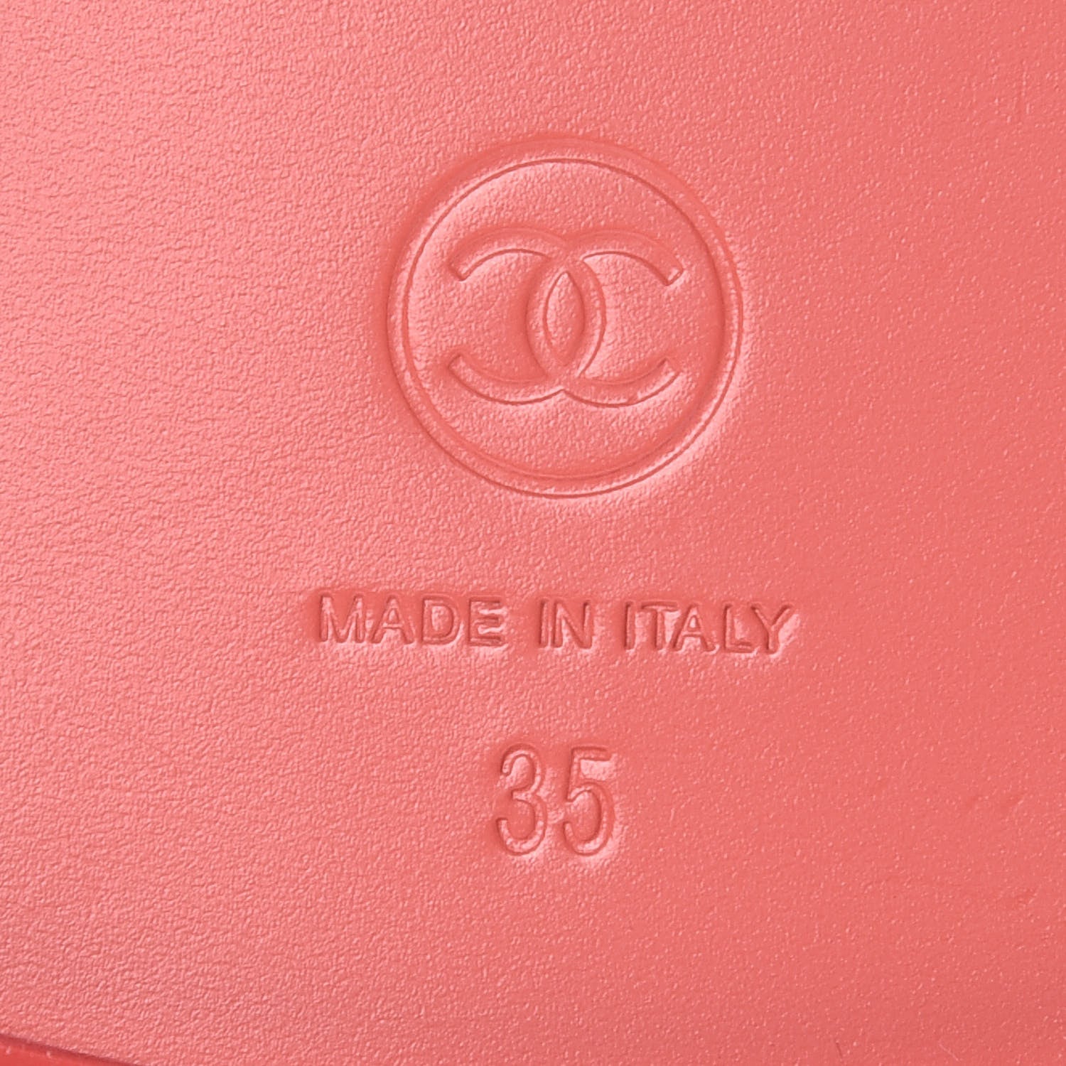 Chanel Patent Calfskin CC Slip On Mules 35 Pink 6 of 9