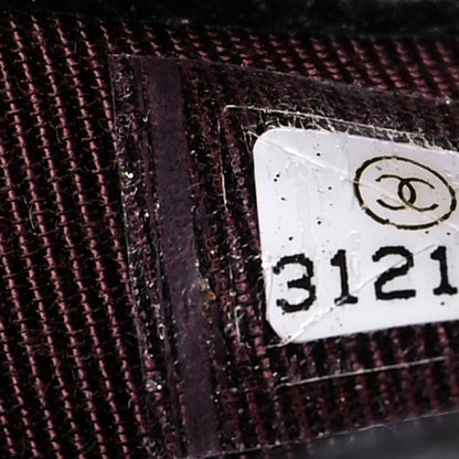 Chanel Caviar Quilted Flap Phone Holder With Chain Black 9 of 12