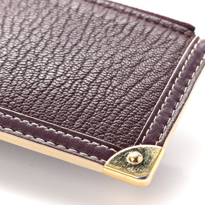Louis Vuitton Suhali Key Pouch Prune 7 of 13
