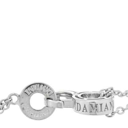 Damiani 18K White Gold Diamond D.Side Station Bracelet 3 of 3