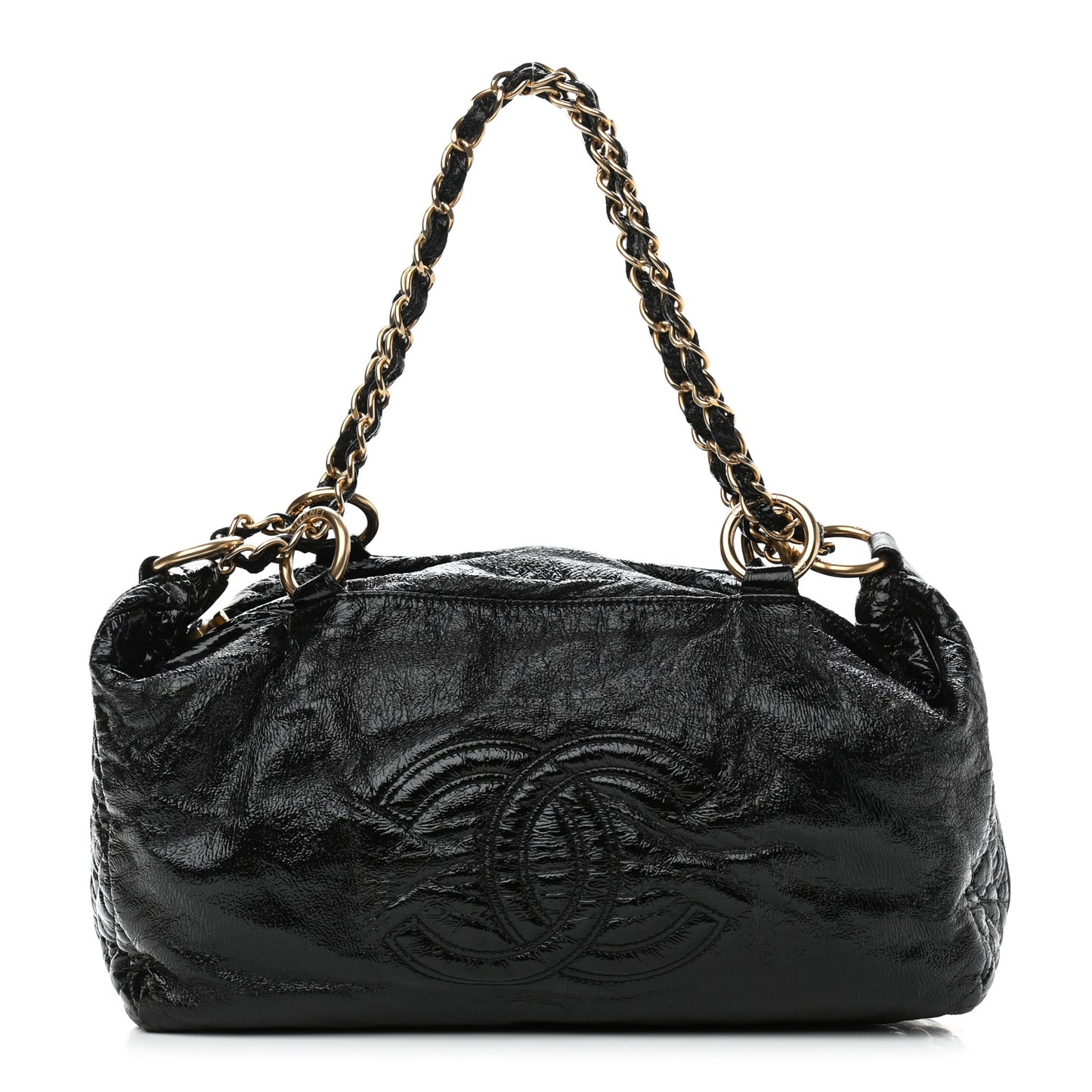Vinyl Medium Rock and Chain Bowler Black