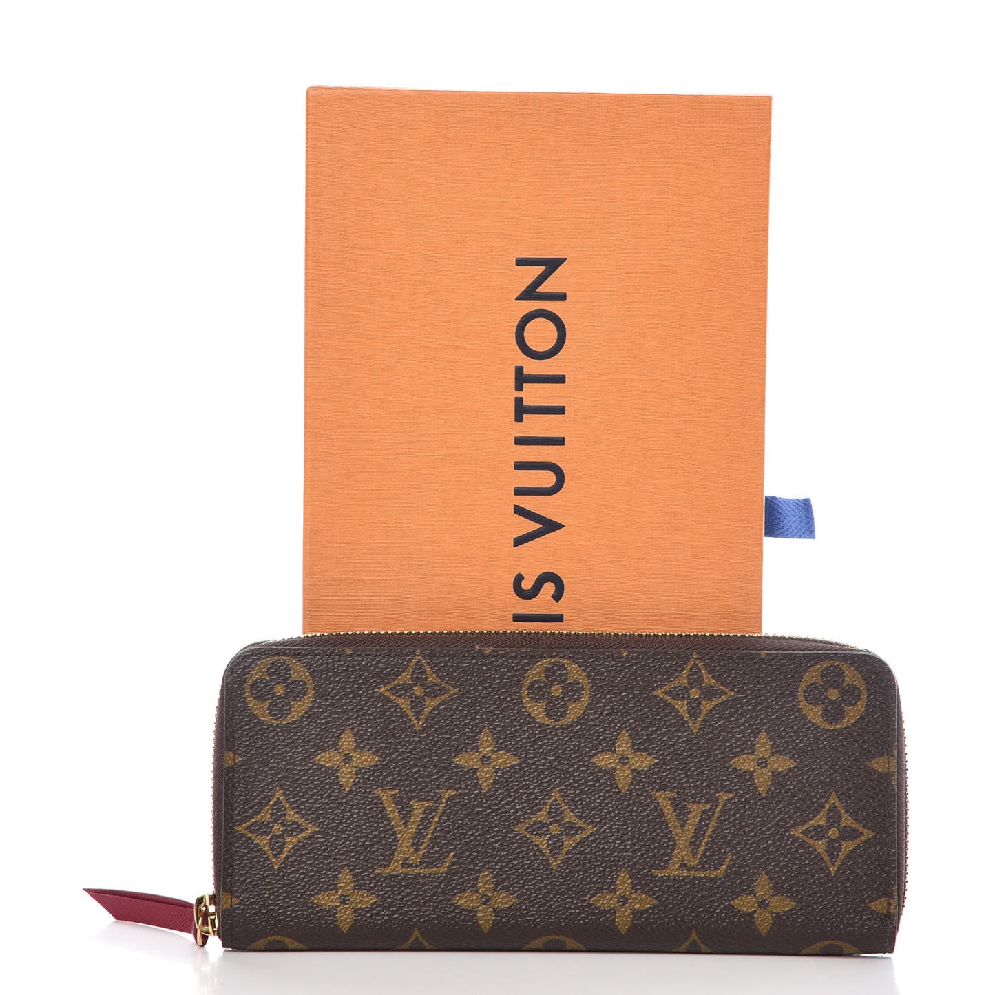 Monogram Clemence Wallet Fuchsia