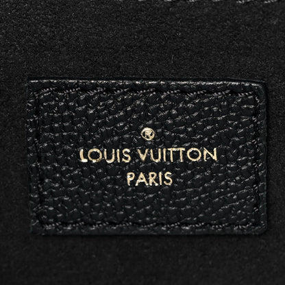 Louis Vuitton Empreinte Monogram Giant Neverfull MM Black 6 of 9