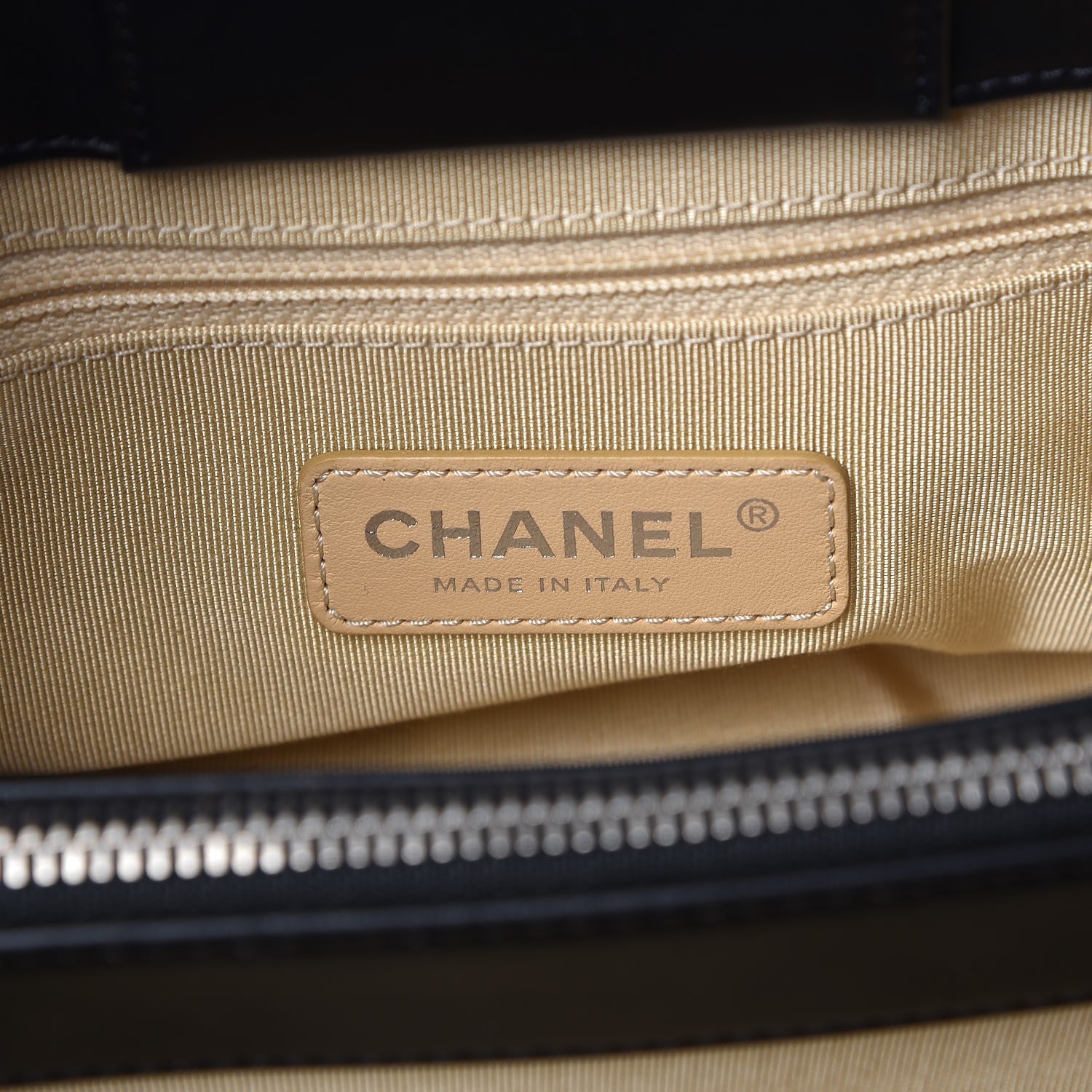 Chanel Patent Quilted Coco Boy Shoulder Bag Black 6 of 7