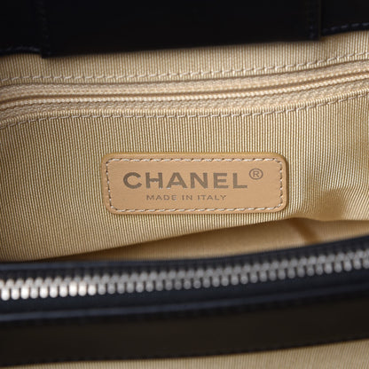 Chanel Patent Quilted Coco Boy Shoulder Bag Black 6 of 7