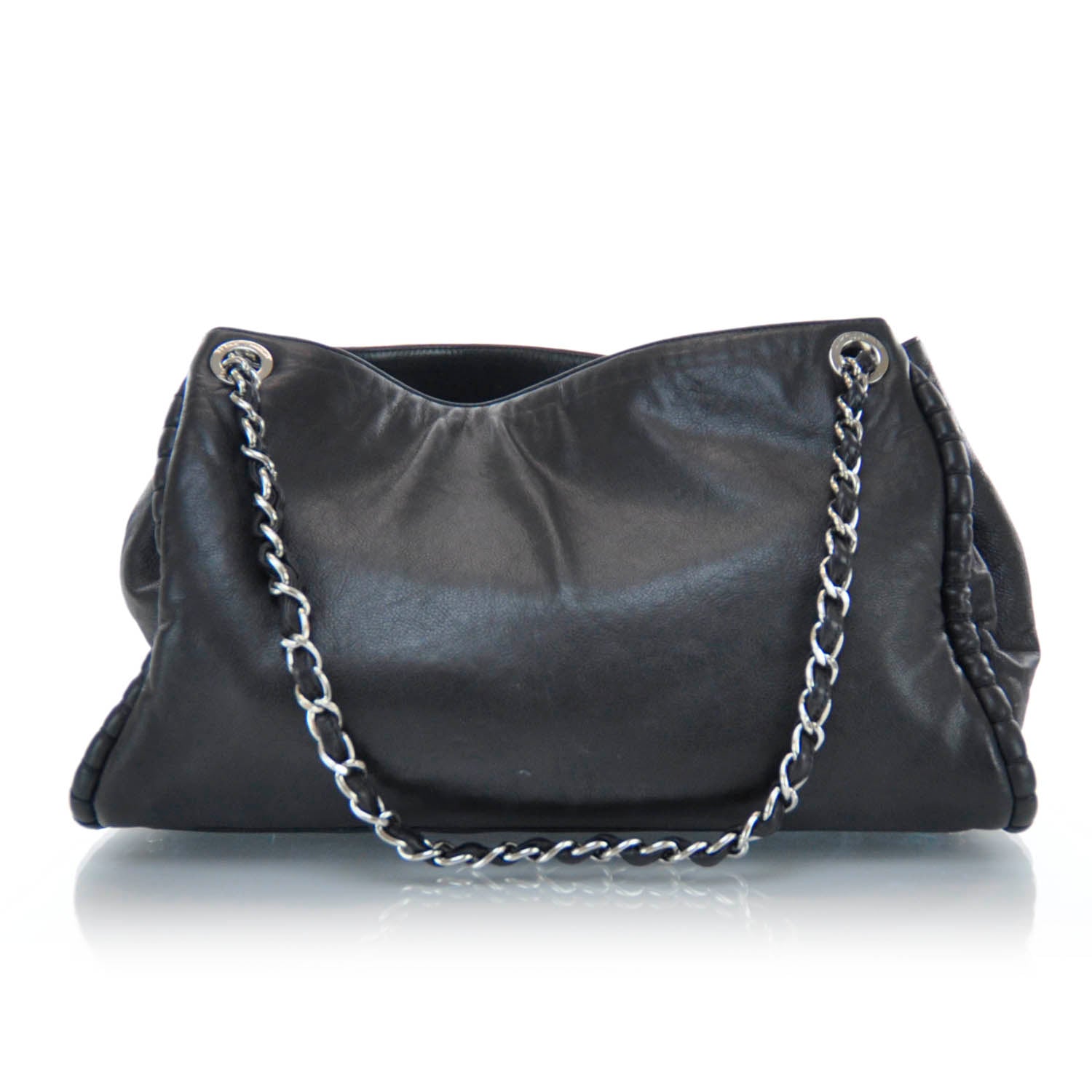 Chanel Calfskin On the Bund Tote Black 3 of 8
