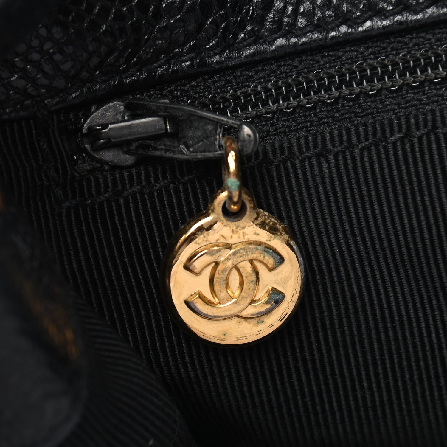 Chanel Caviar CC Backpack Black 10 of 10