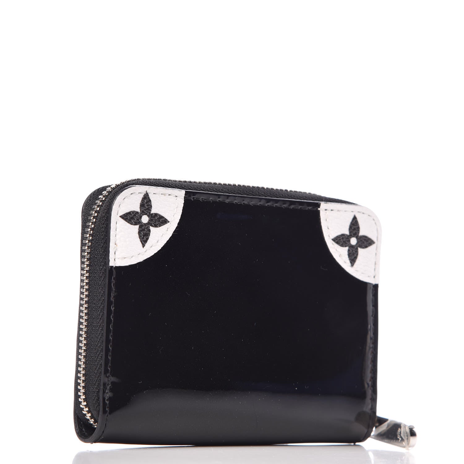 Louis Vuitton Patent Miroir Venice Zippy Coin Purse Black 3 of 7