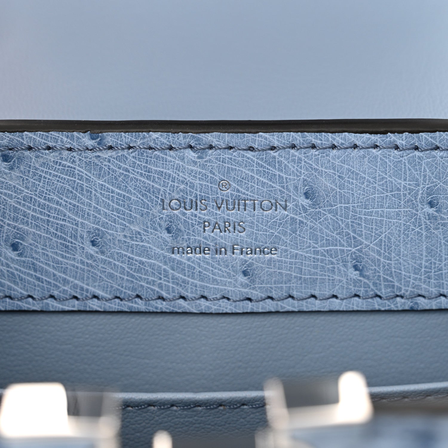 Louis Vuitton Ostrich Capucines Mini Blue Denim 1663818 – FASHIONPHILE