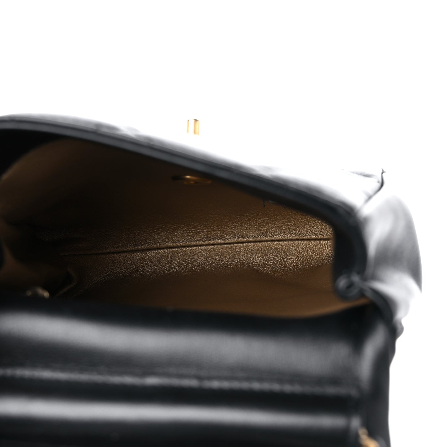 Lambskin Pearl Quilted Side Packs Black