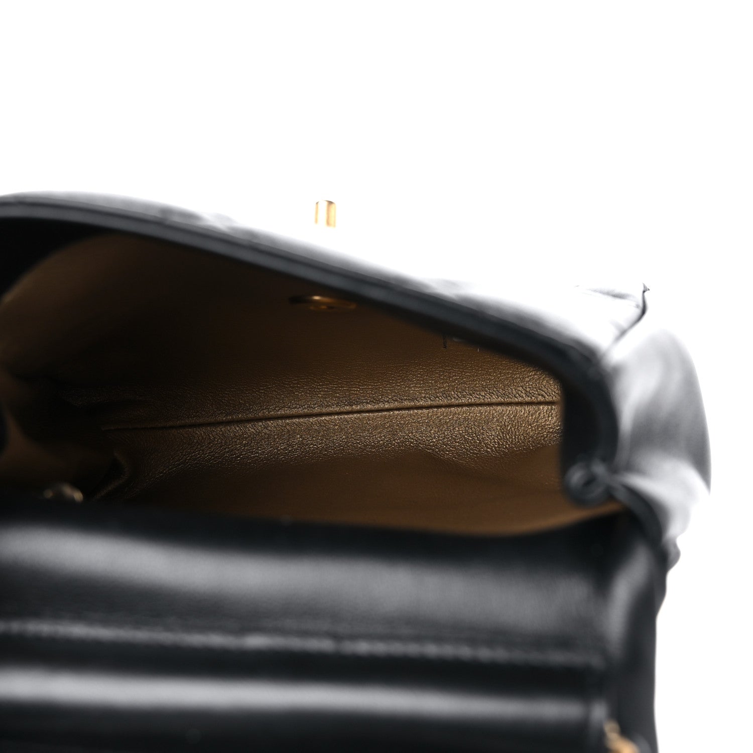 Chanel Lambskin Pearl Quilted Side Packs Black 5 of 12