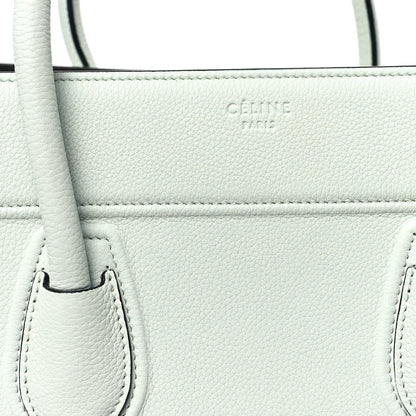 Celine Baby Grained Calfskin Medium Phantom Luggage Jade 7 of 13