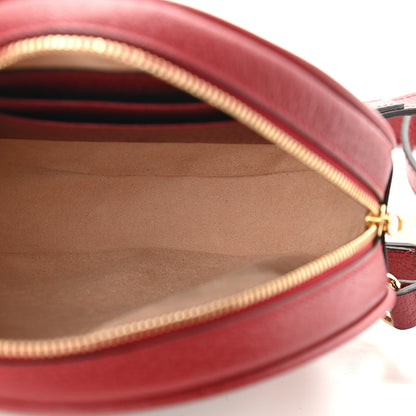 Gucci GG Supreme Monogram Web Flora Mini Ophidia Round Backpack Red 5 of 9