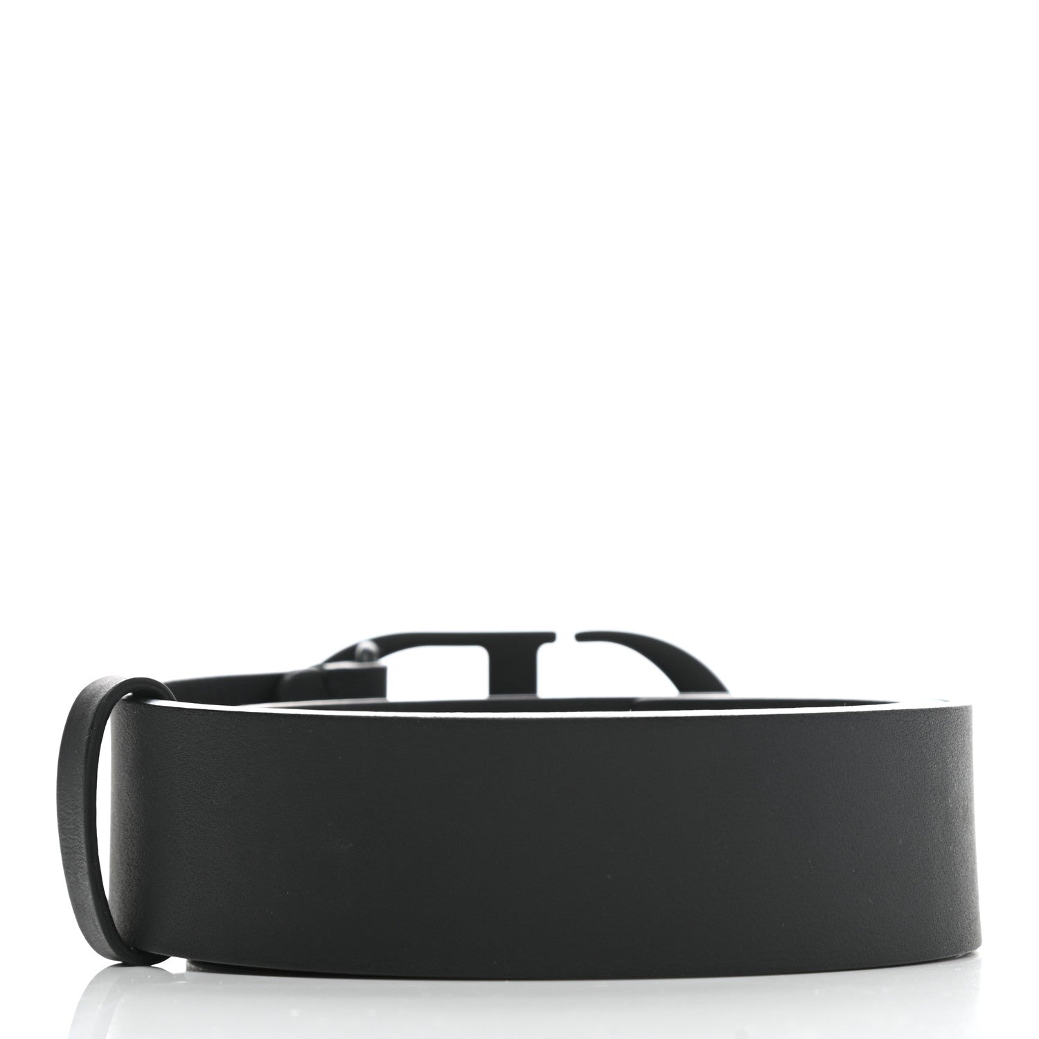 Christian Dior Ultra Matte Calfskin 35mm Montaigne Belt 85 Black 2 of 7