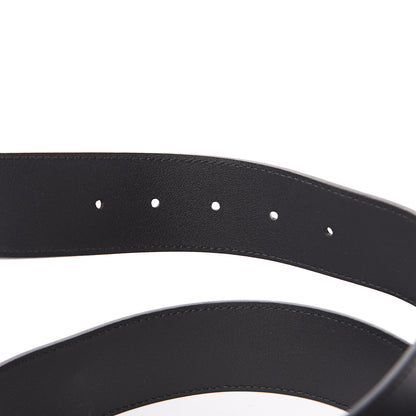 Gucci Calfskin Double G 40mm Belt 80 32 Black 3 of 4