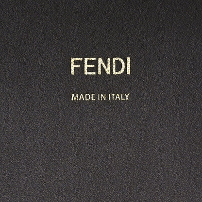 Fendi Vitello King Plexiglass Logo Embossed Medium Fendi Sunshine Shopper Tote Moon 6 of 14