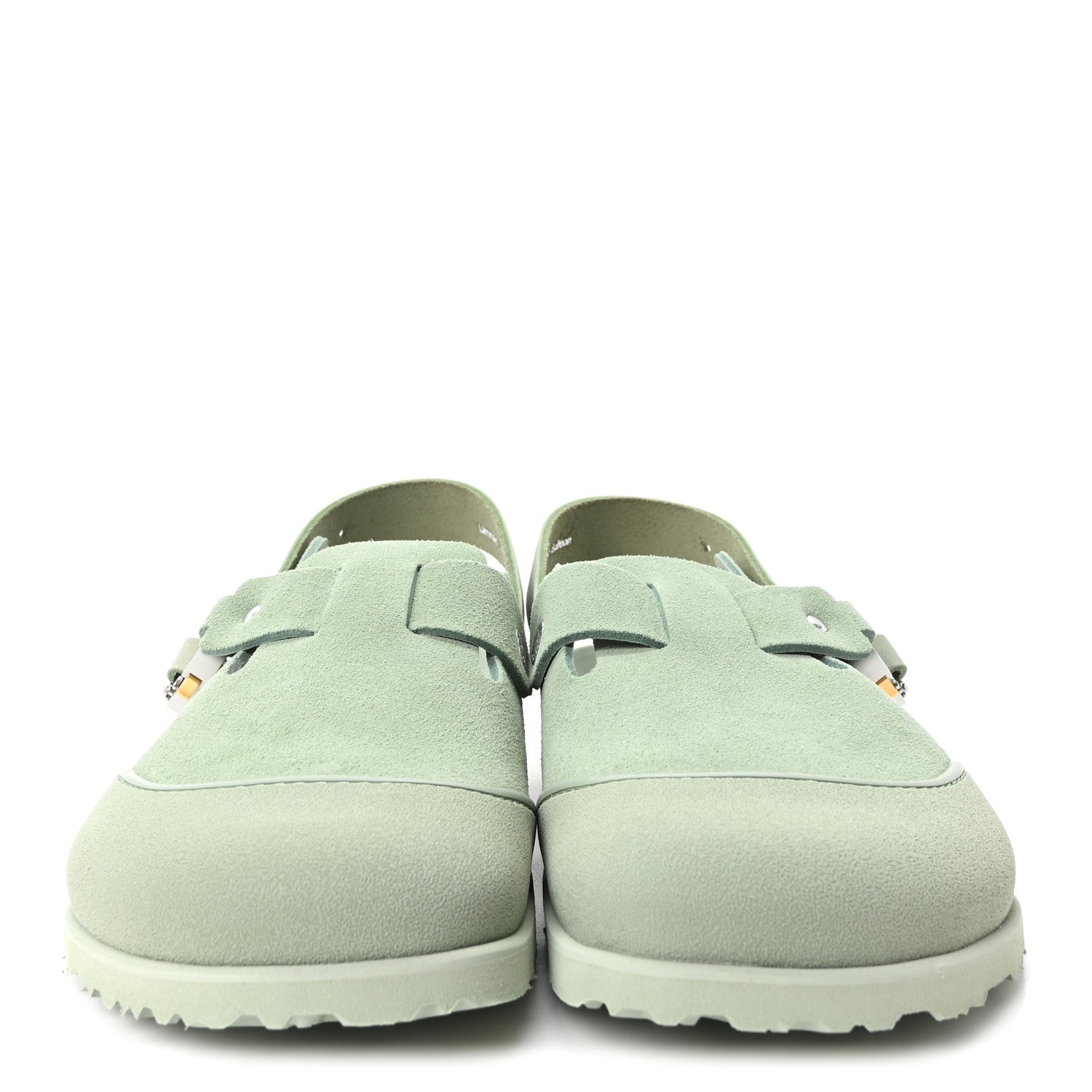 Christian Dior X BIRKENSTOCK Suede Calfskin Tokio Mule 41 Water Green 3 of 10