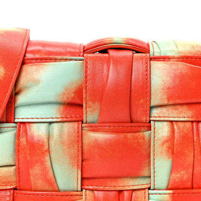 Bottega Veneta Calfskin Intreccio Plisse Tie Dye Camera Bag Multicolor 8 of 10