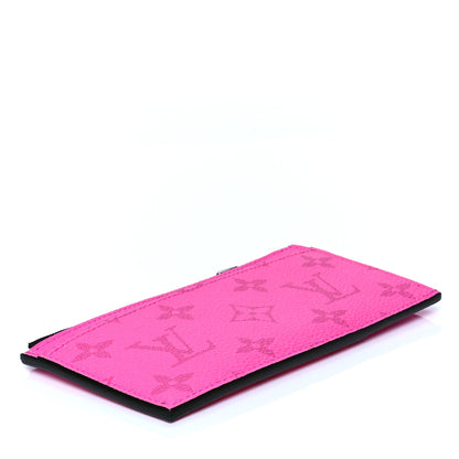 Louis Vuitton Taigarama Coin Card Holder Fuchsia 3 of 4