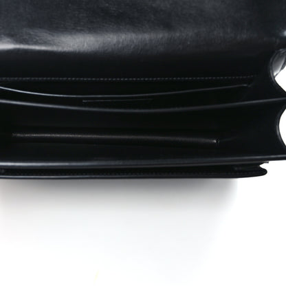 Saint Laurent Calfskin Medium Monogram Monochrome Sunset Black 5 of 10