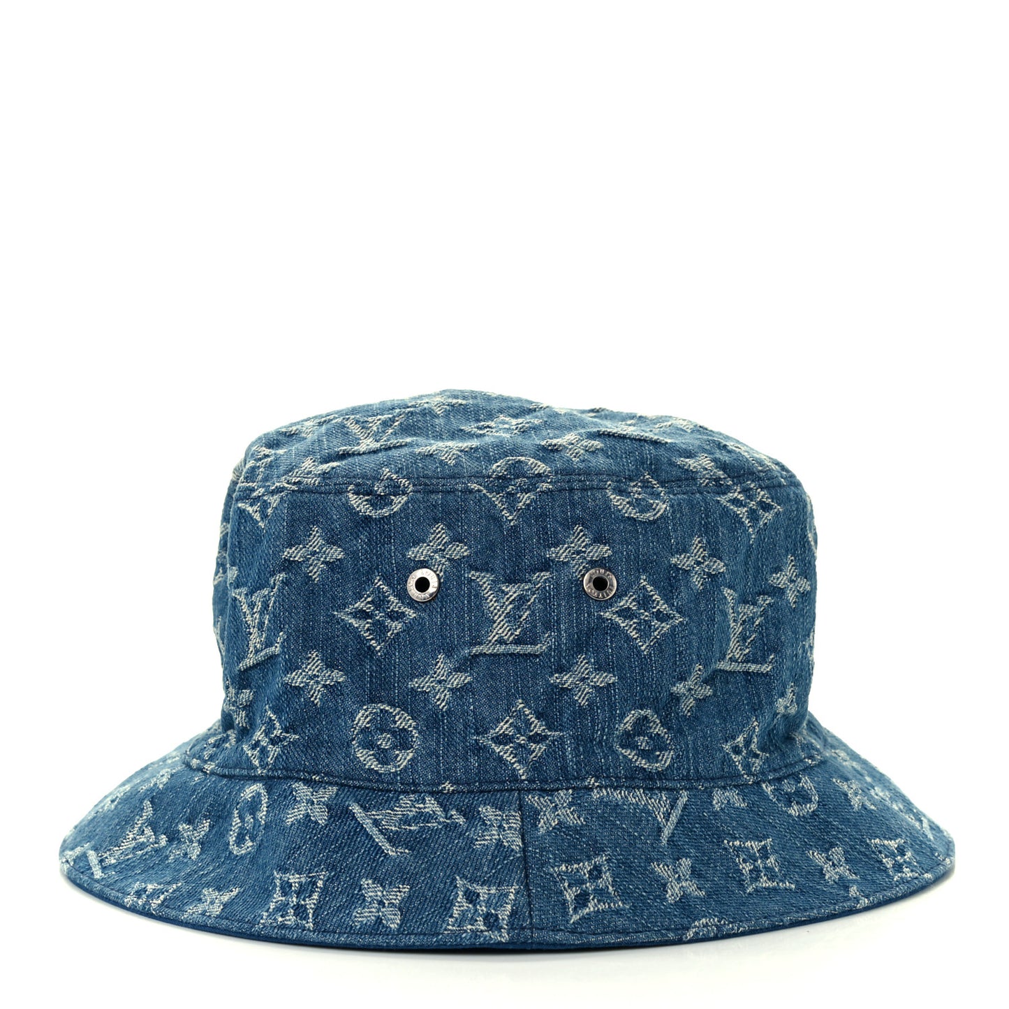 Monogram Denim Transformable Bob Bucket Hat 58 Blue