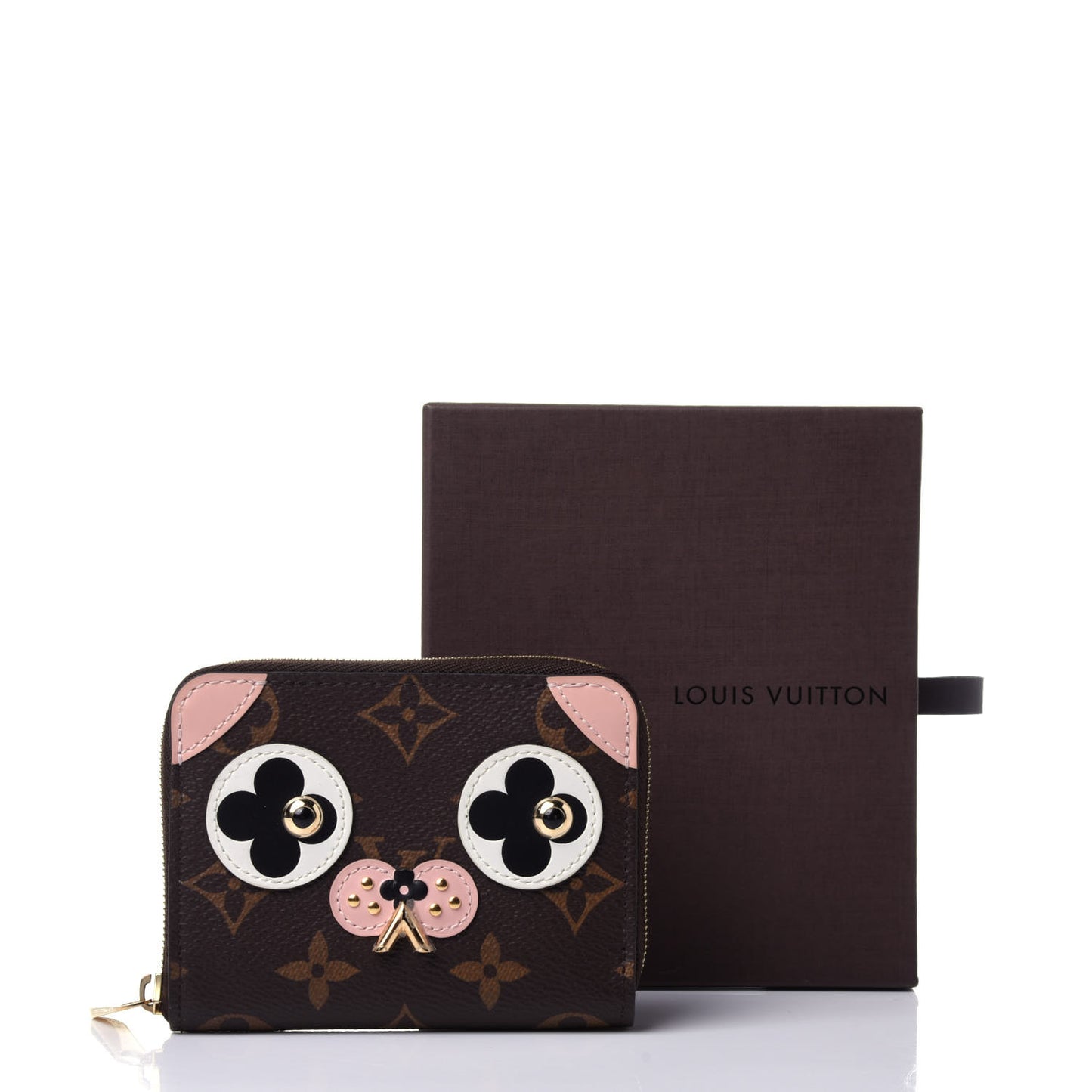 Monogram Valentine Dog Zippy Coin Purse