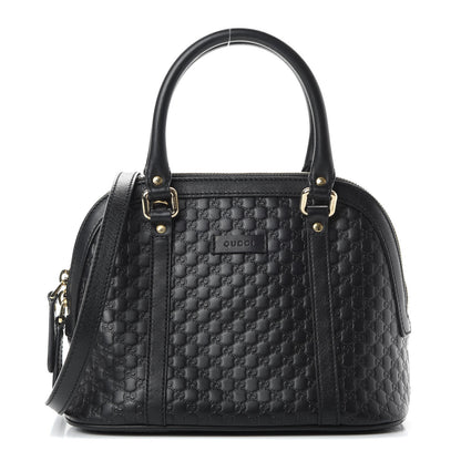 Gucci Microguccissima Mini Dome Bag Black 1 of 11