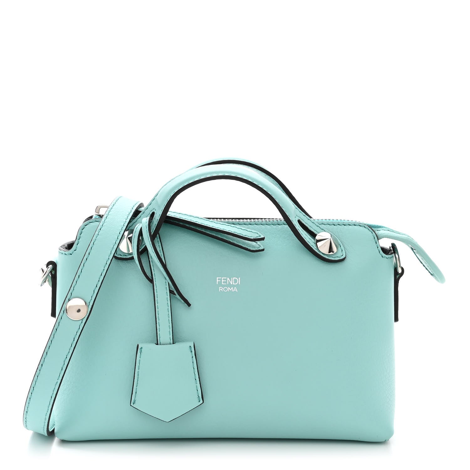 Fendi Vitello Dolce Mini By The Way Boston Bag Tiffany 1 of 11