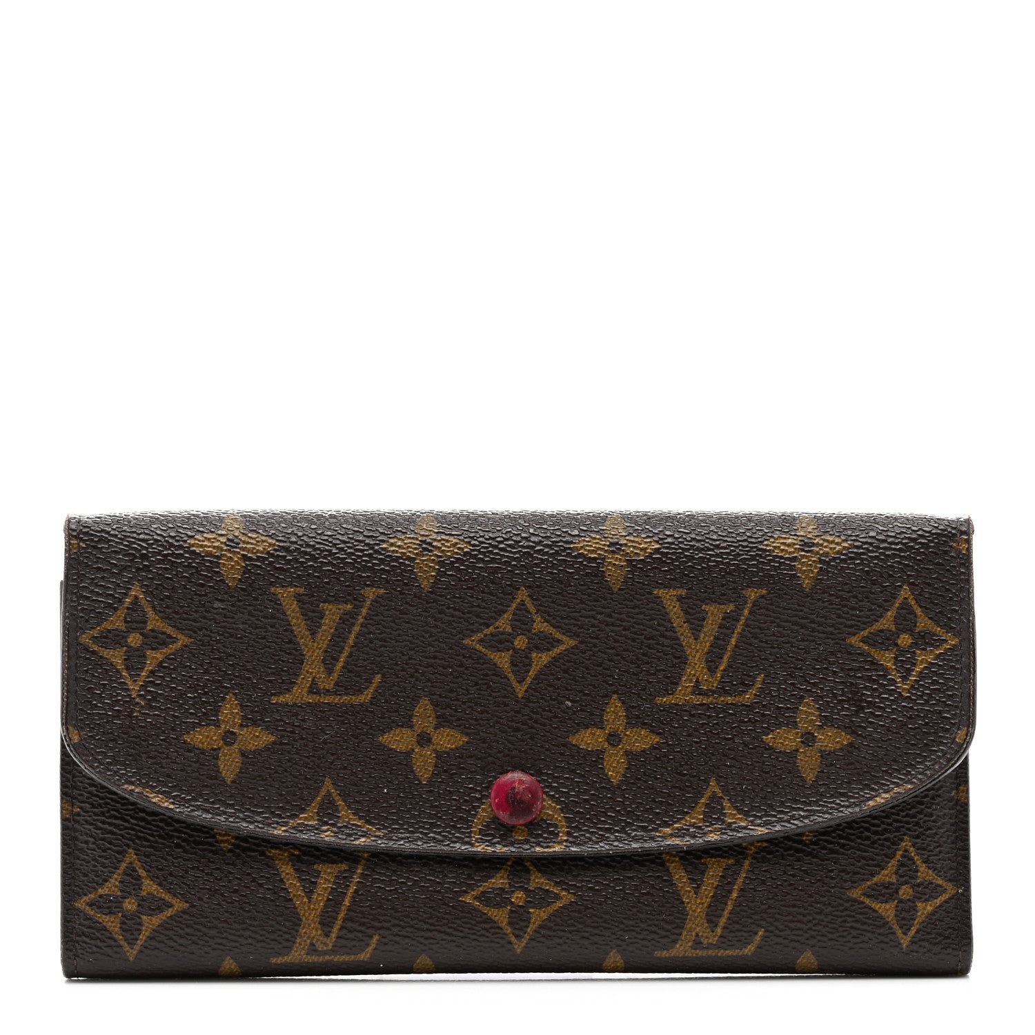 Louis Vuitton Monogram Emilie Wallet Fuchsia 1 of 12