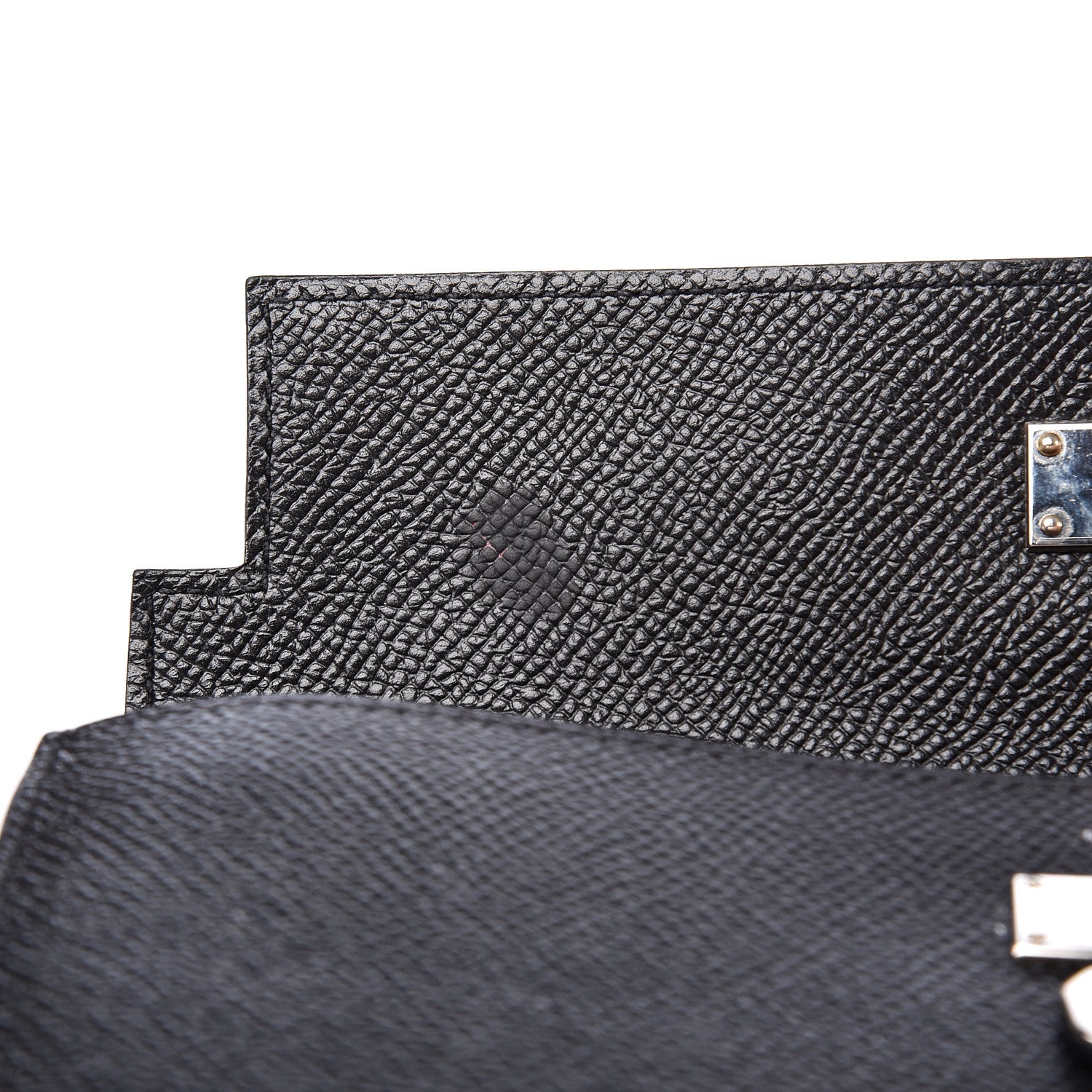 Hermes Epsom Kelly Longue Wallet Black 8 of 9