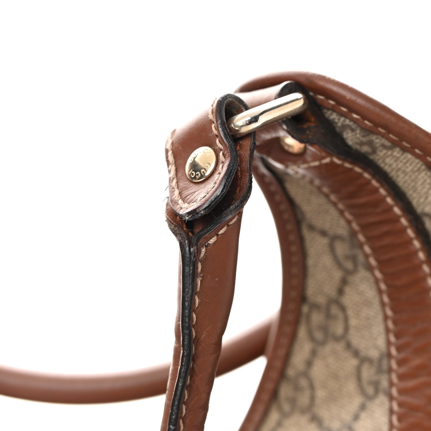 GG Plus Monogram Large Joy Shoulder Bag Brown