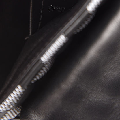 Louis Vuitton Calfskin Damier Twist Shoulder Bag BB Black White 9 of 11